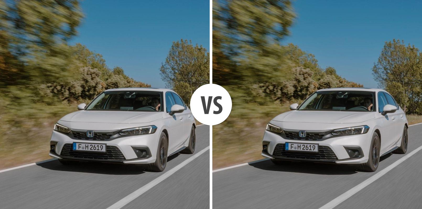 Civic Sport Vs Civic Sinull